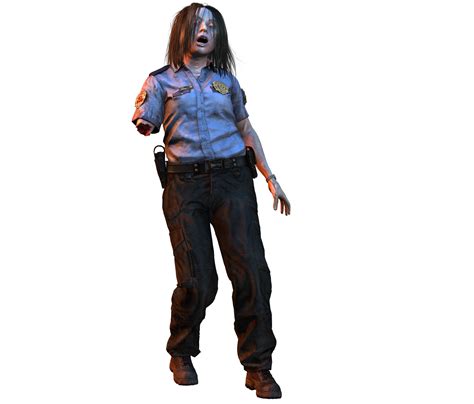 re2 zombie girl.